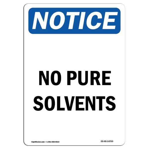Safety Sign, OSHA Notice, 14